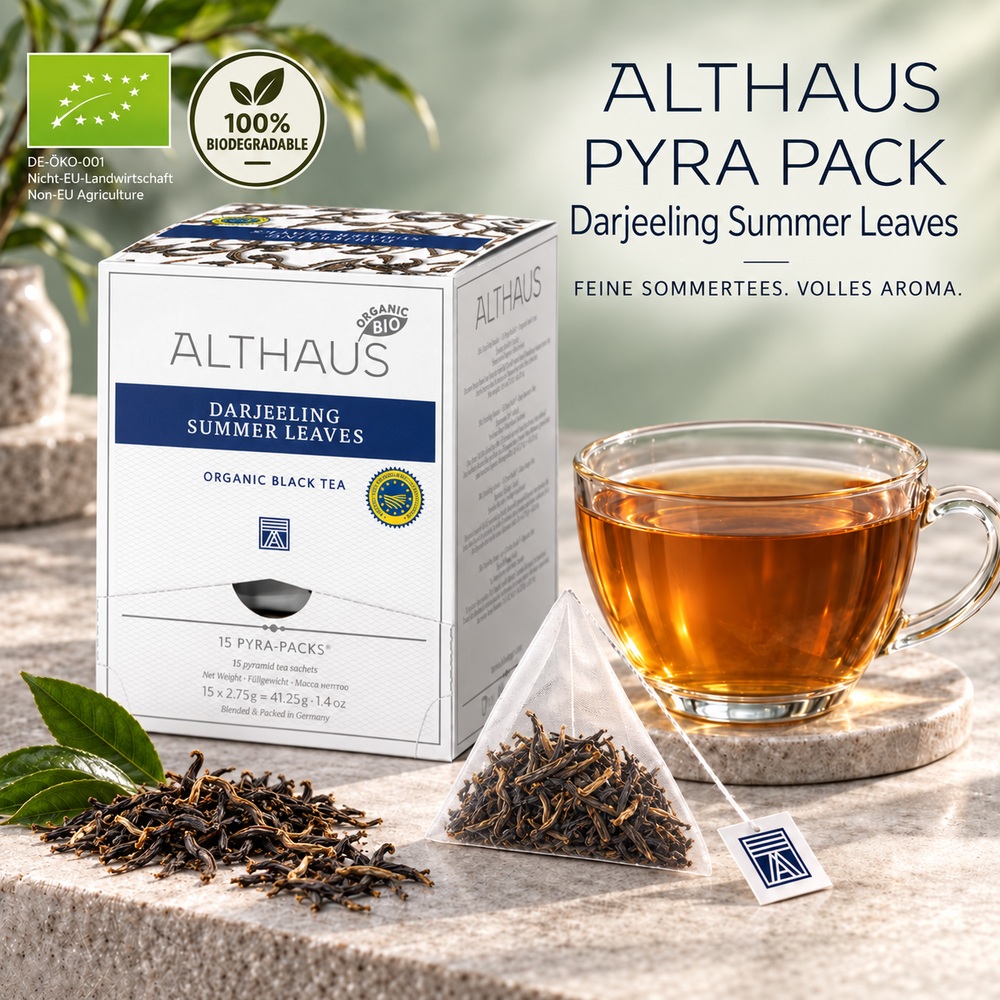 Althaus Bio-Darjeeling Summer Leaves Pyra Pack