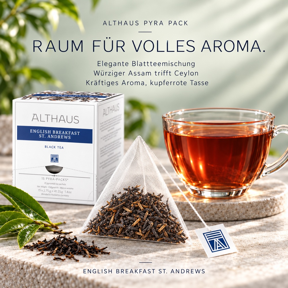 Althaus English Breakfast St. Andrews Pyra Pack – Bild 2