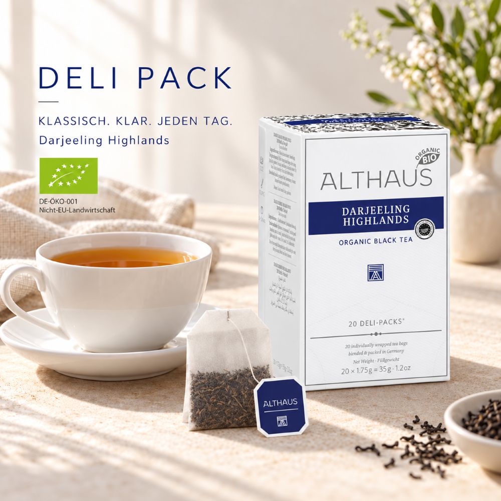 Althaus Bio Darjeeling Summer Leaves Deli Pack