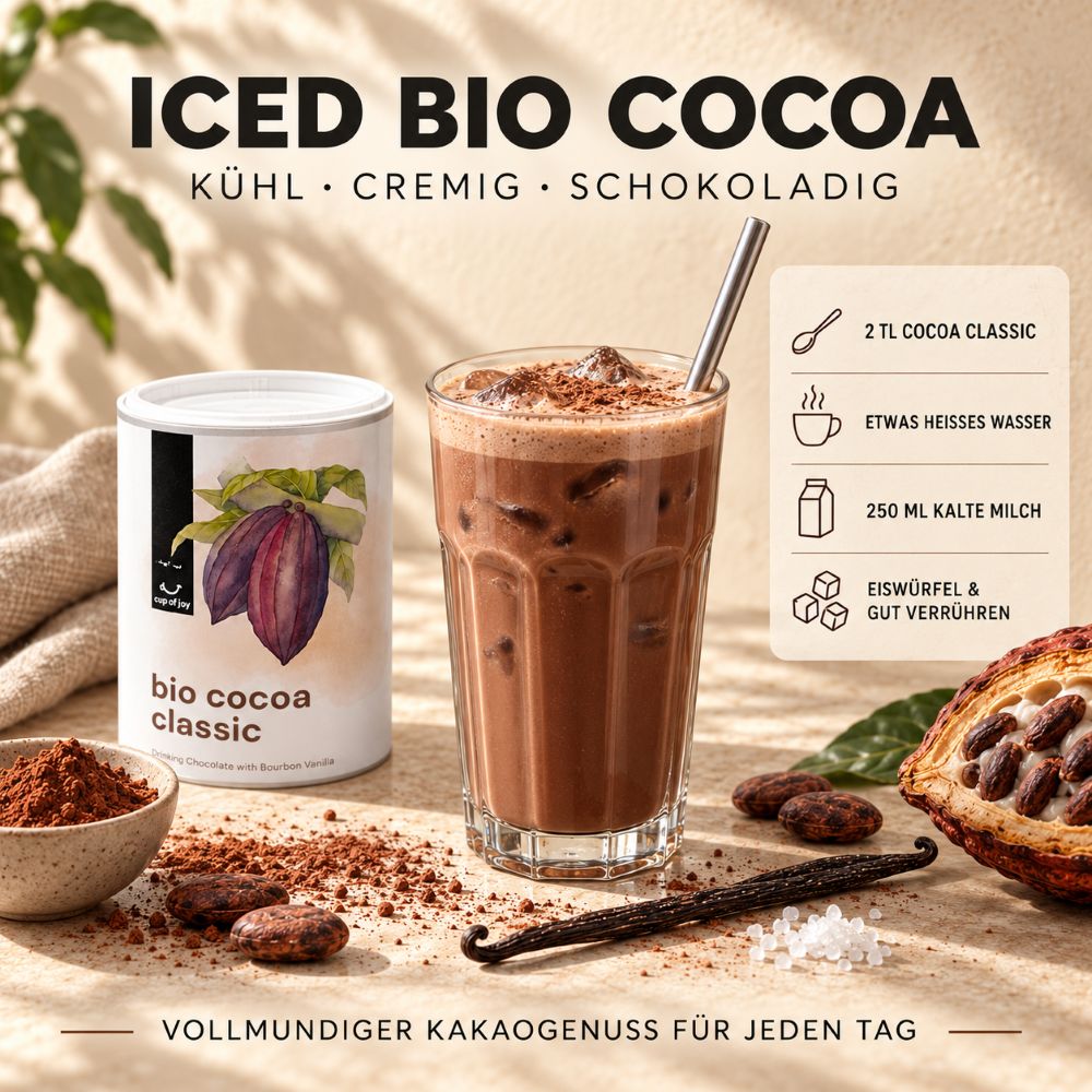 Cup of Joy Bio-Cocoa Classic 500g – Bild 3