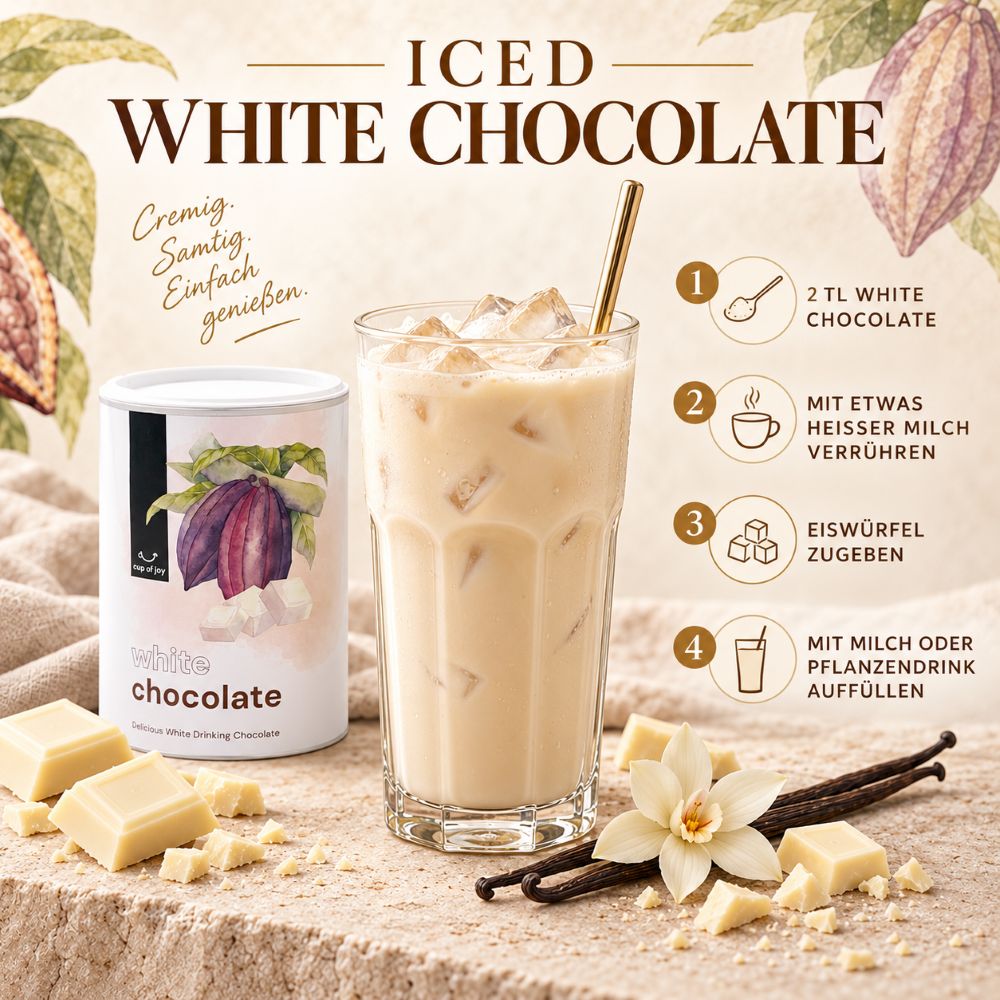 Cup of Joy White Chocholate 500g – Bild 5