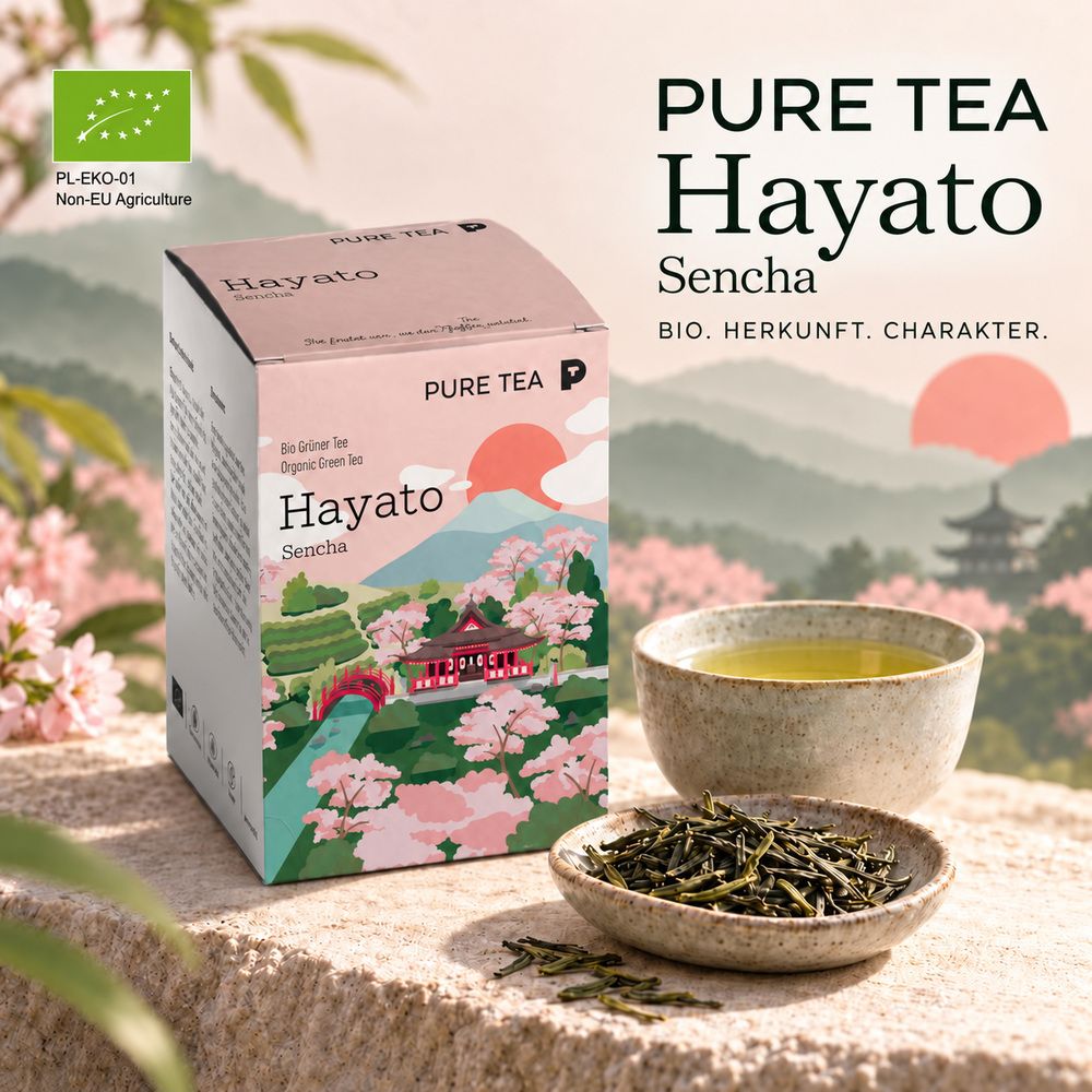 Pure Tea – Hayato Sencha Bio Grüntee