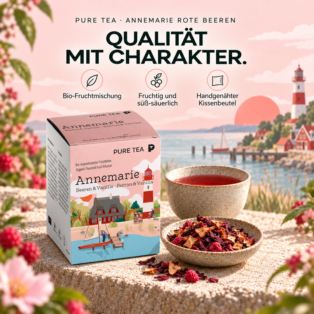 Pure Tea Annemarie Bio Rote Beeren Tee – Bild 2