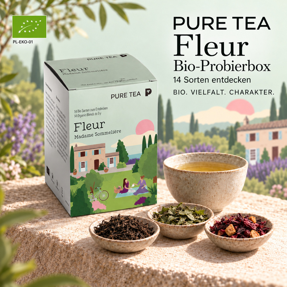 Pure Tea Musterpackung Fleur Bio