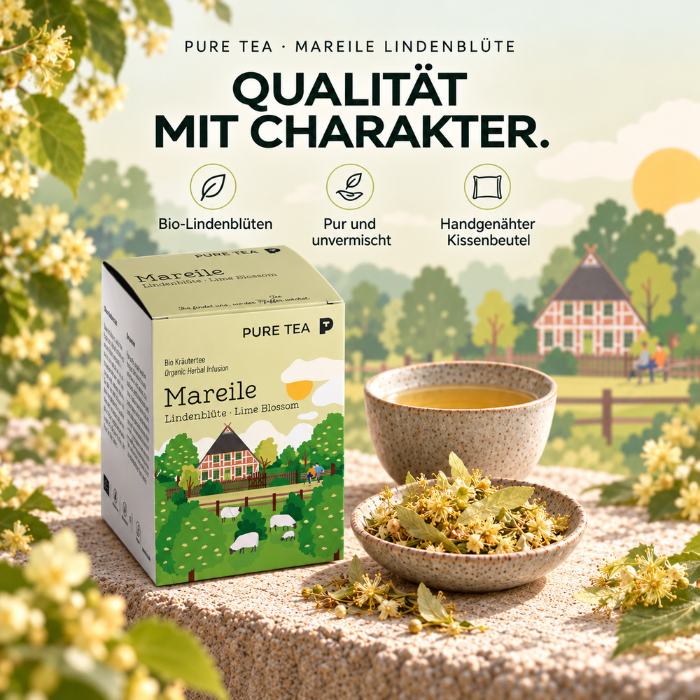 Pure Tea Mareile Bio Lindenblütentee – Bild 2