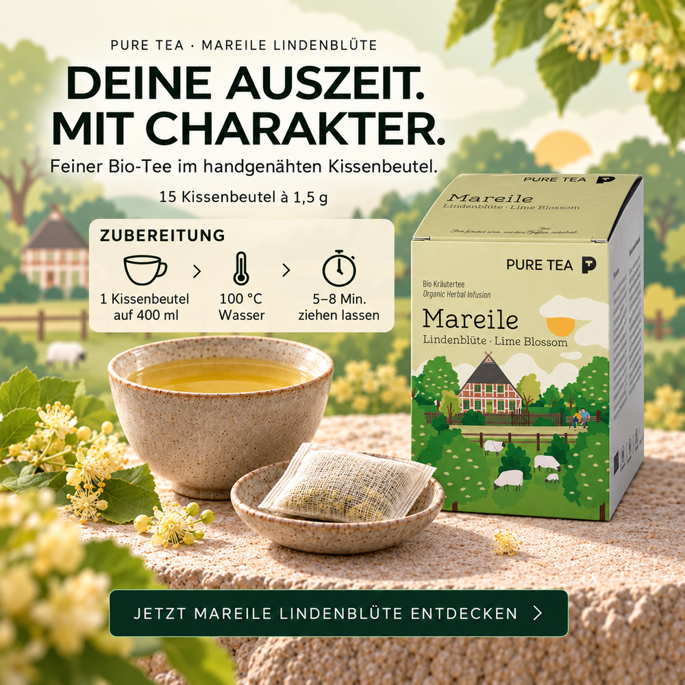 Pure Tea Mareile Bio Lindenblütentee – Bild 3