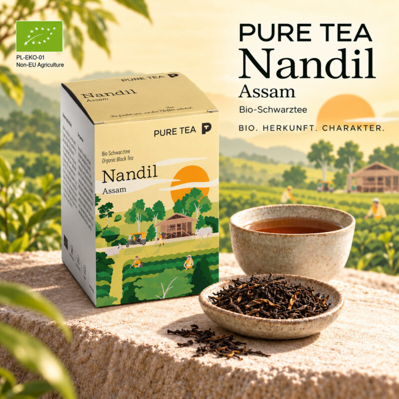 Pure Tea Nandil Assam Bio Schwarztee