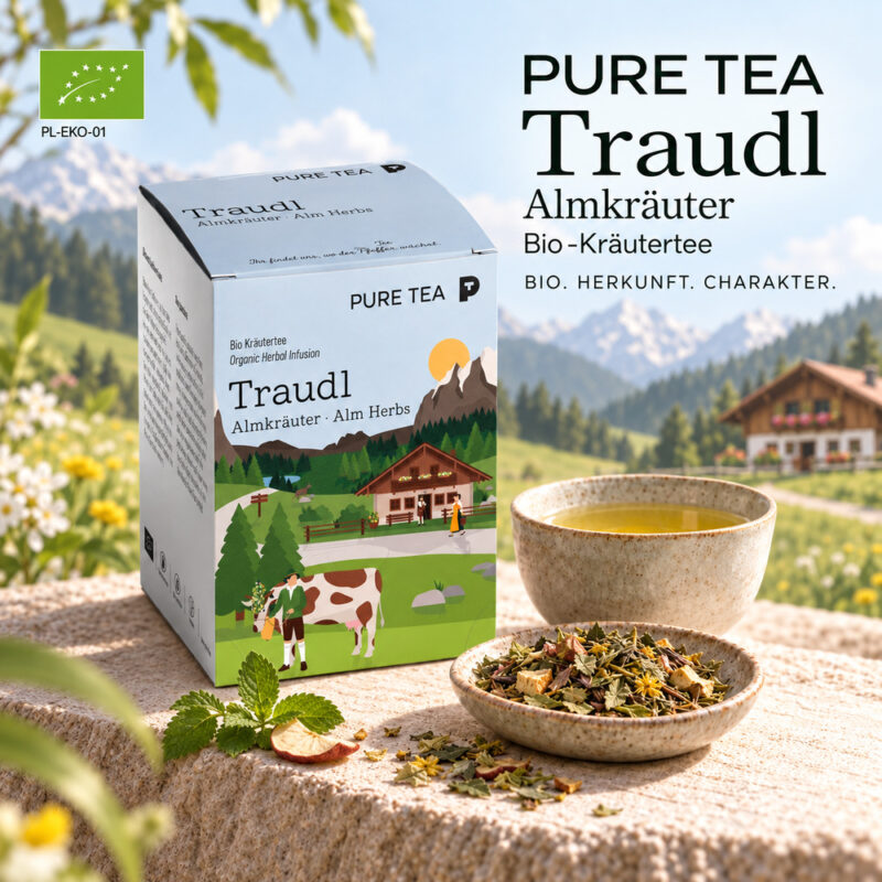 Pure Tea Traudl Almkräuter Bio Kräutertee