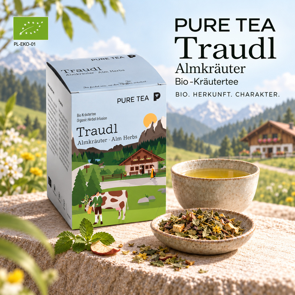 Pure Tea Traudl Almkräuter Bio Kräutertee