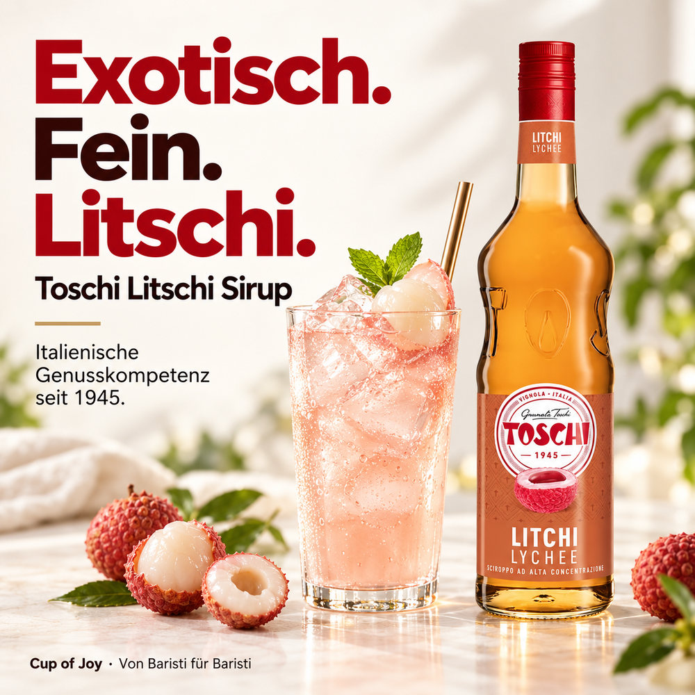 Toschi Lychees Syrup 1000ml