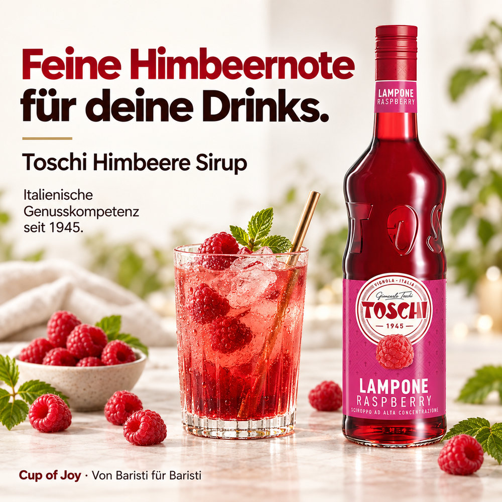 Toschi Raspberry Syrup 1000ml