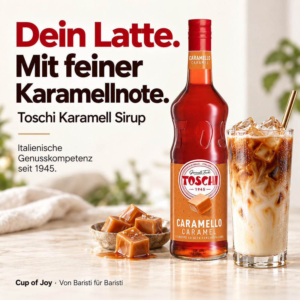 Toschi Caramel Syrup 1000ml
