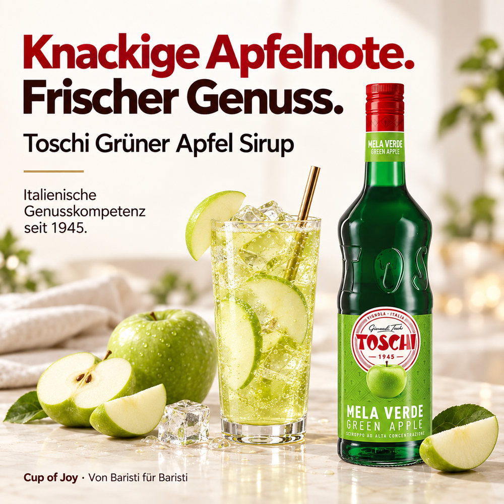 Toschi Green Apple Syrup 1000ml