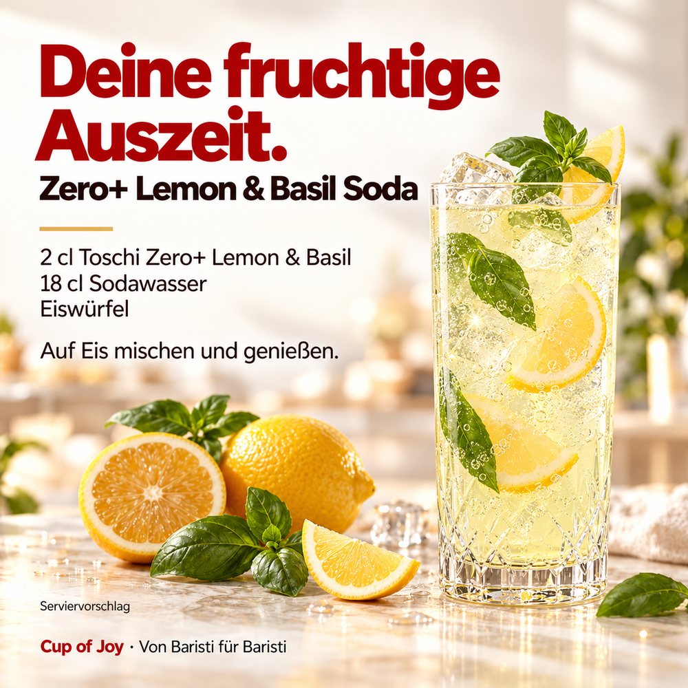Toschi Zero+ Lemon & Basil 560ml – Bild 3
