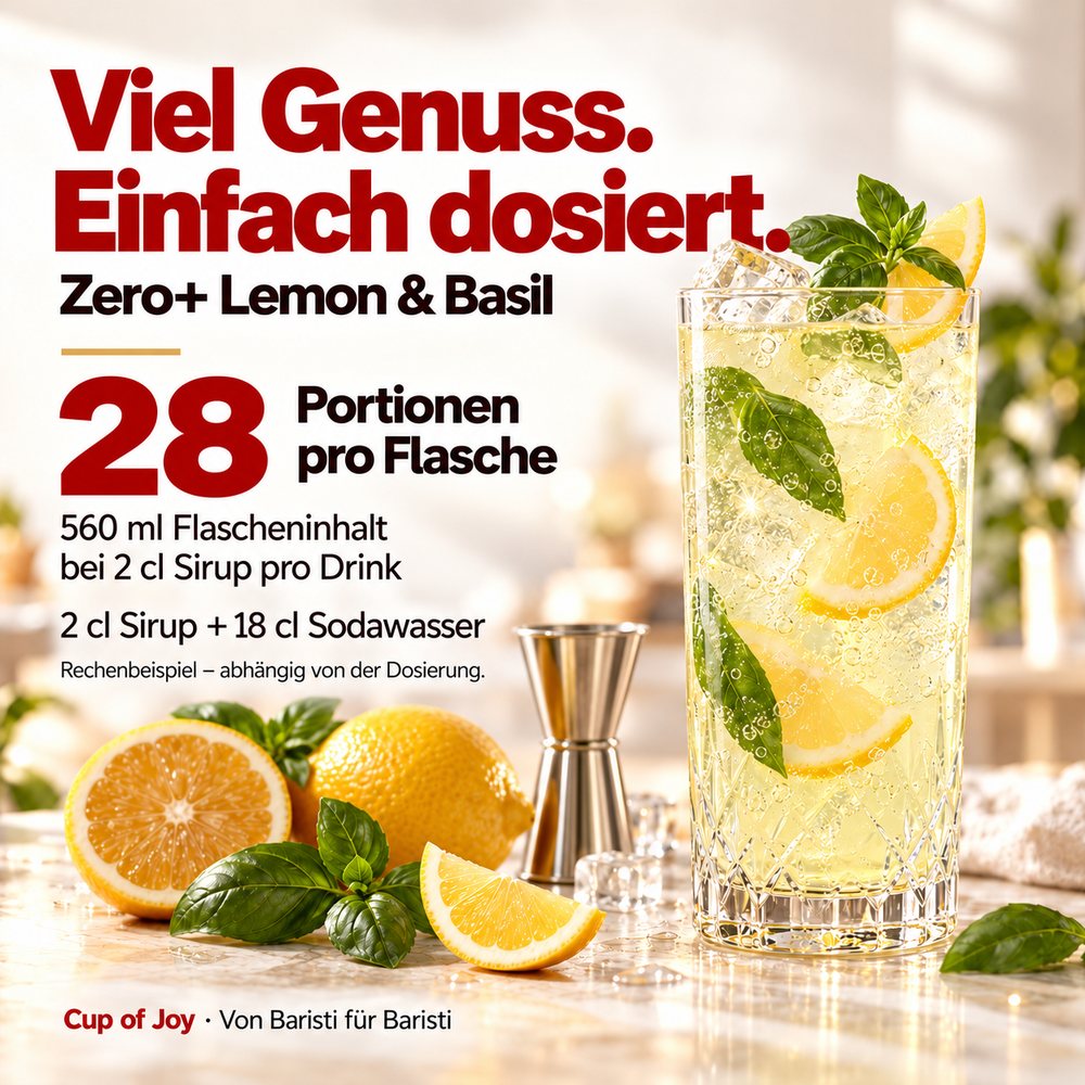 Toschi Zero+ Lemon & Basil 560ml – Bild 4