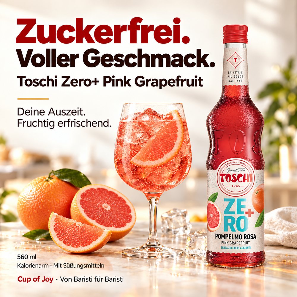 Toschi Zero+ Pink Grapefruit 560ml