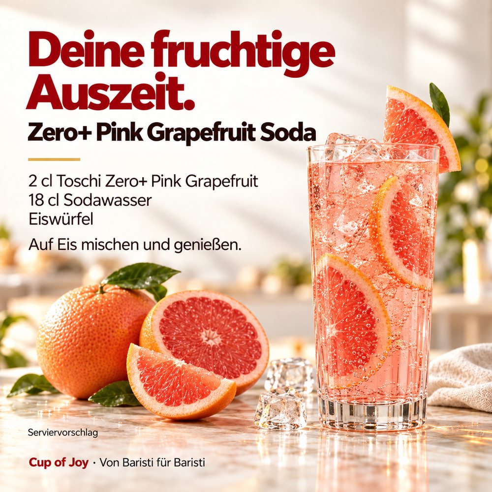 Toschi Zero+ Pink Grapefruit 560ml – Bild 3
