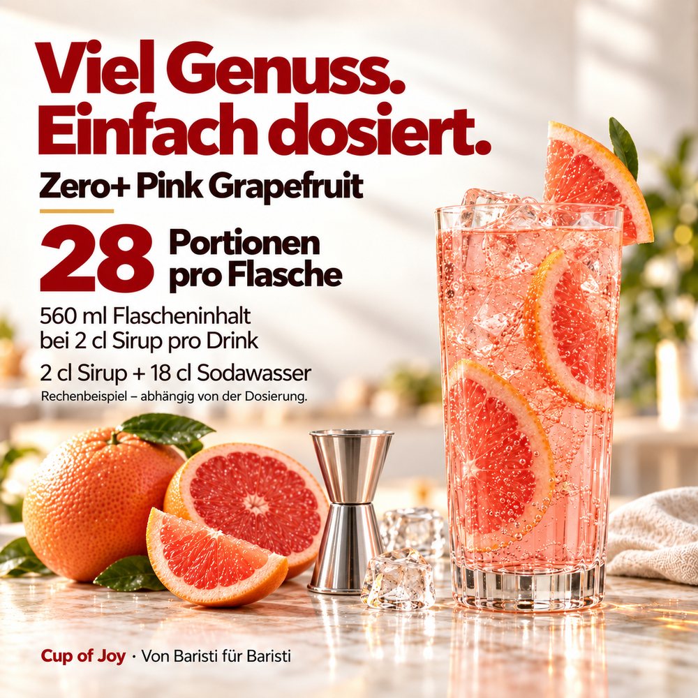 Toschi Zero+ Pink Grapefruit 560ml – Bild 4