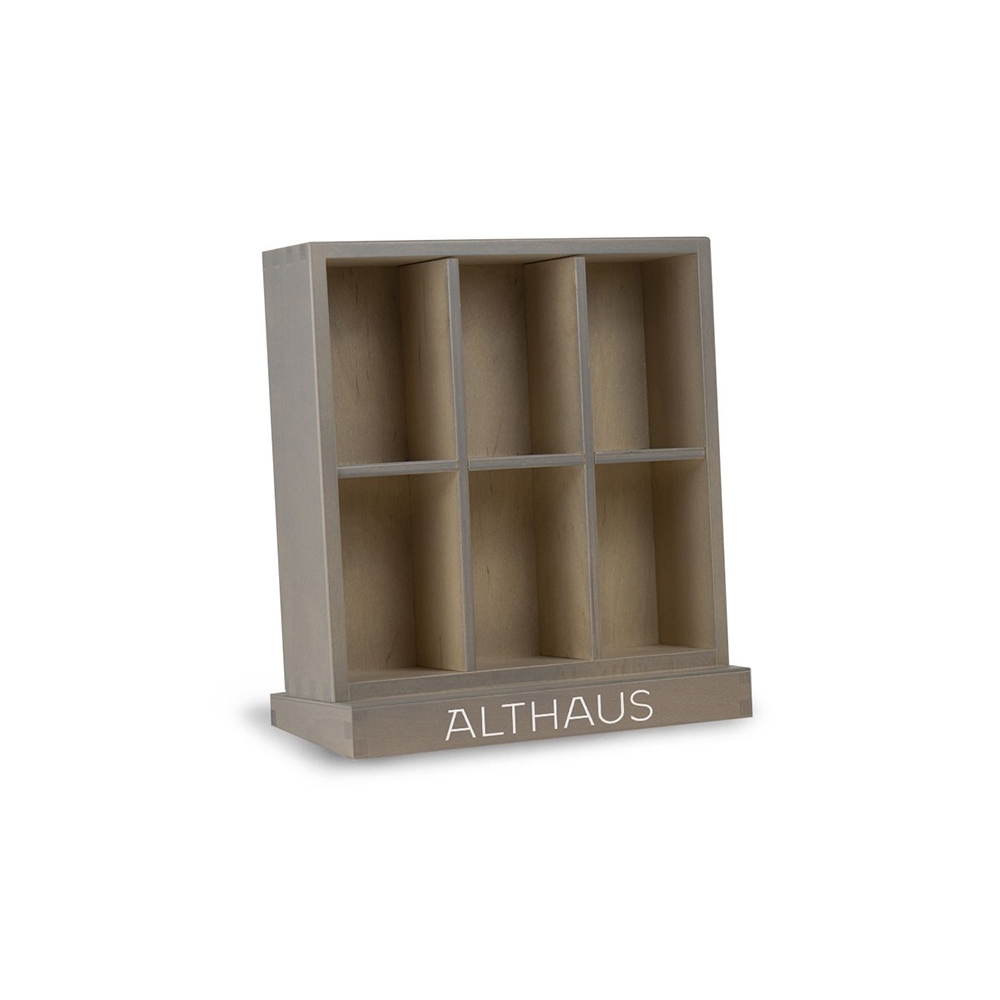 Althaus Deli Pack Display Holz 6 Sorten