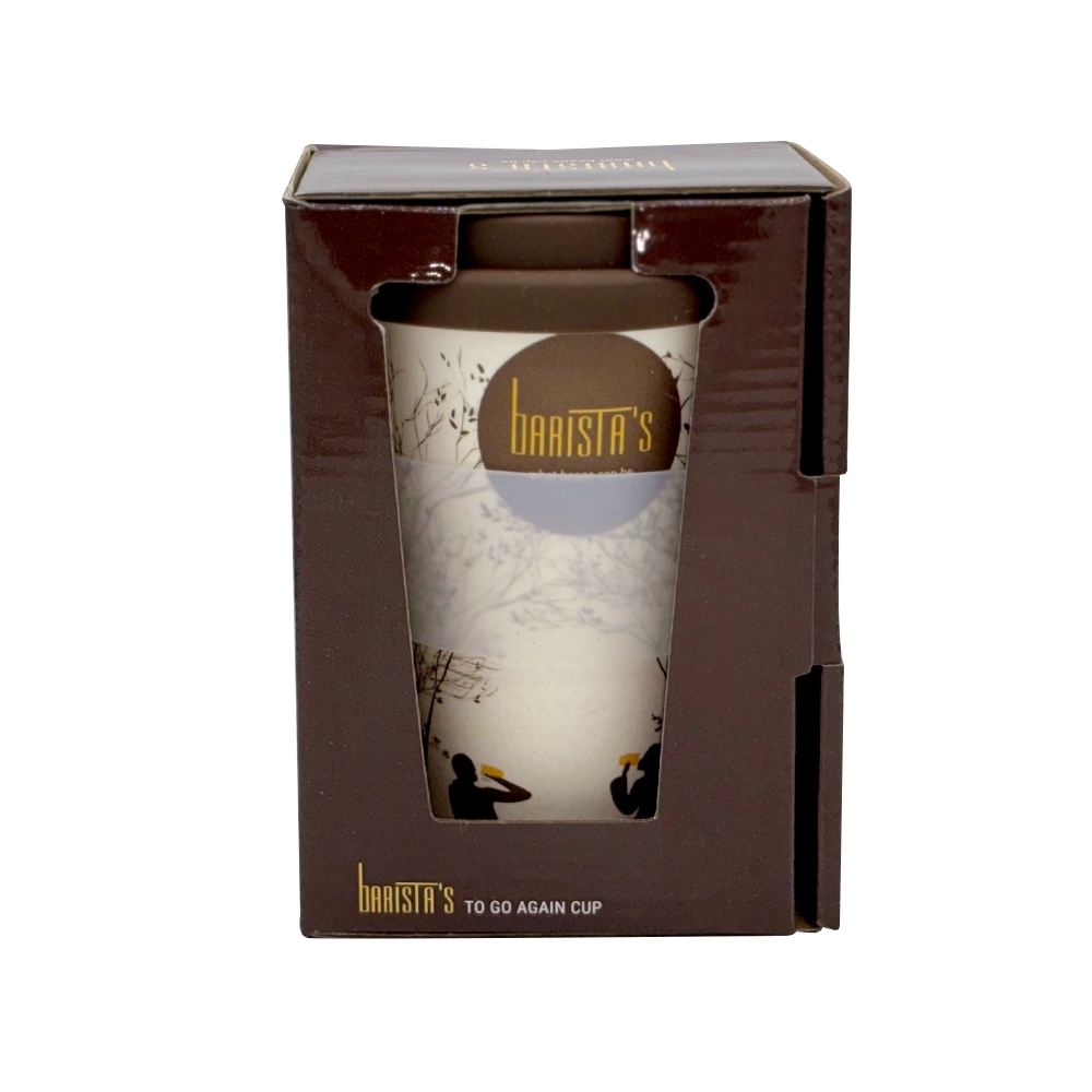 Bambusbecher To Go mit Silikondeckel – Bild 2