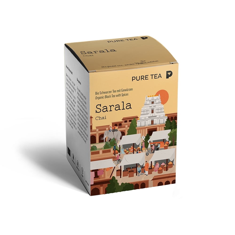 Pure Tea Sarala Chai Bio Schwarz Tee