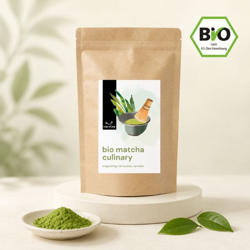 Cup of Joy Bio Matcha Tee Pulver 500g