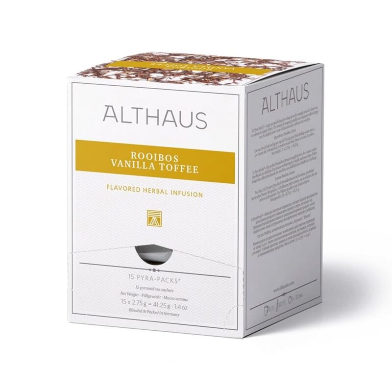 Althaus Rooibos Vanilla Toffee Pyra Pack