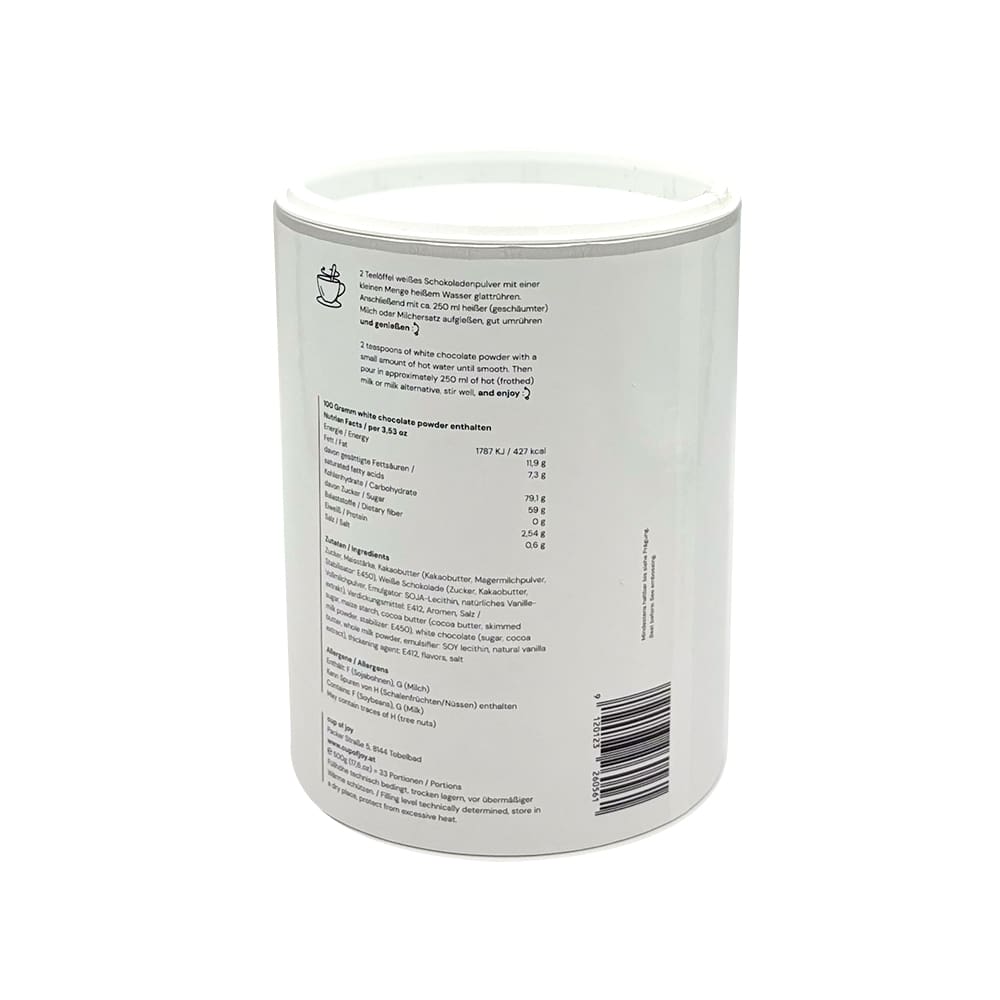 Cup of Joy White Chocholate 500g – Bild 2