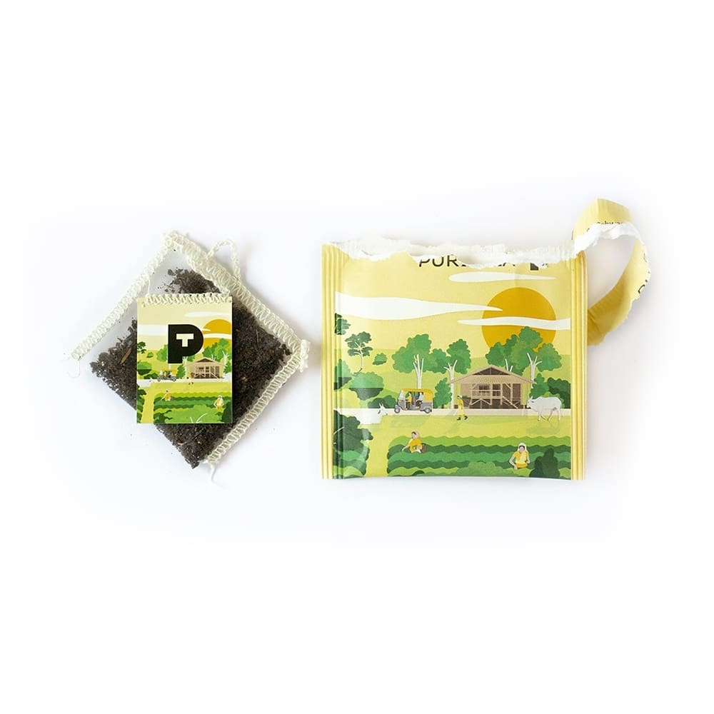 Pure Tea Nandil Assam Bio Schwarztee – Bild 2