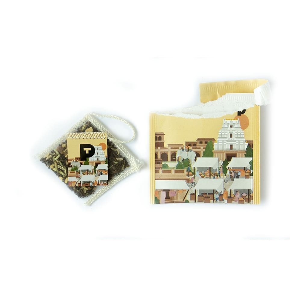 Pure Tea Sarala Chai Bio Schwarz Tee – Bild 2