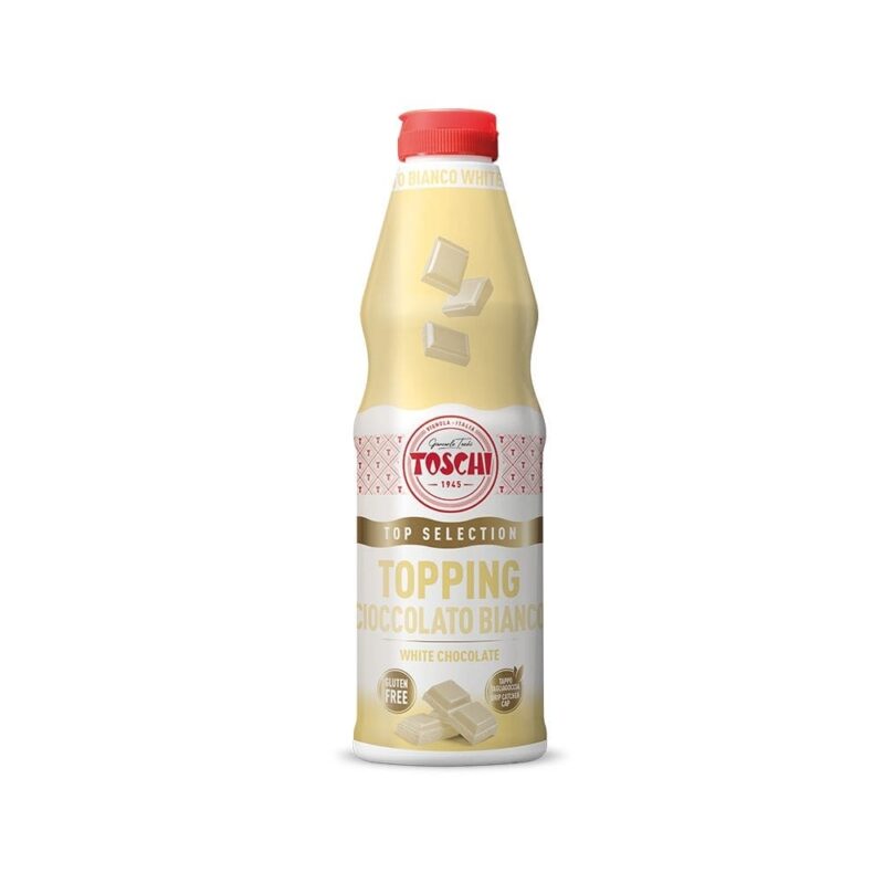 Toschi White Chocolate Topping 900g