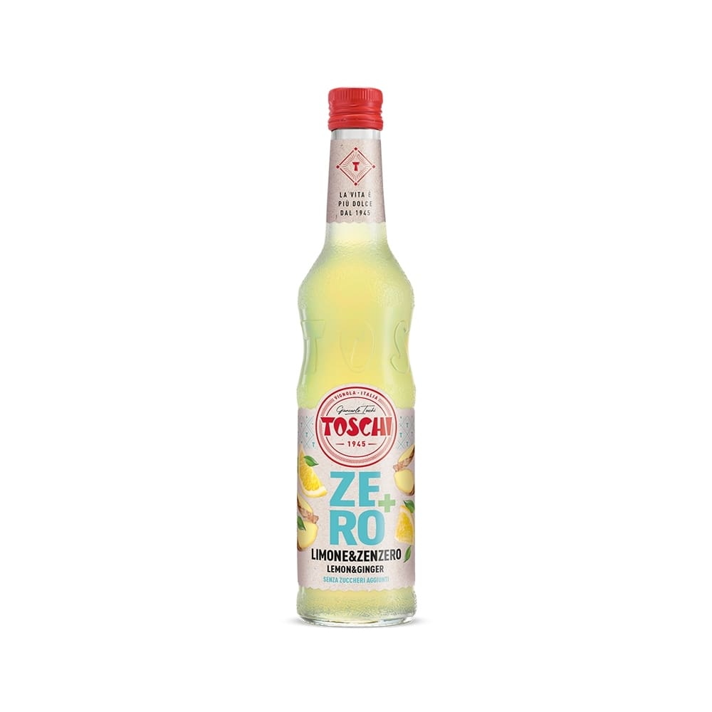 Toschi Zero+ Lemon & Ginger Syrup 560ml
