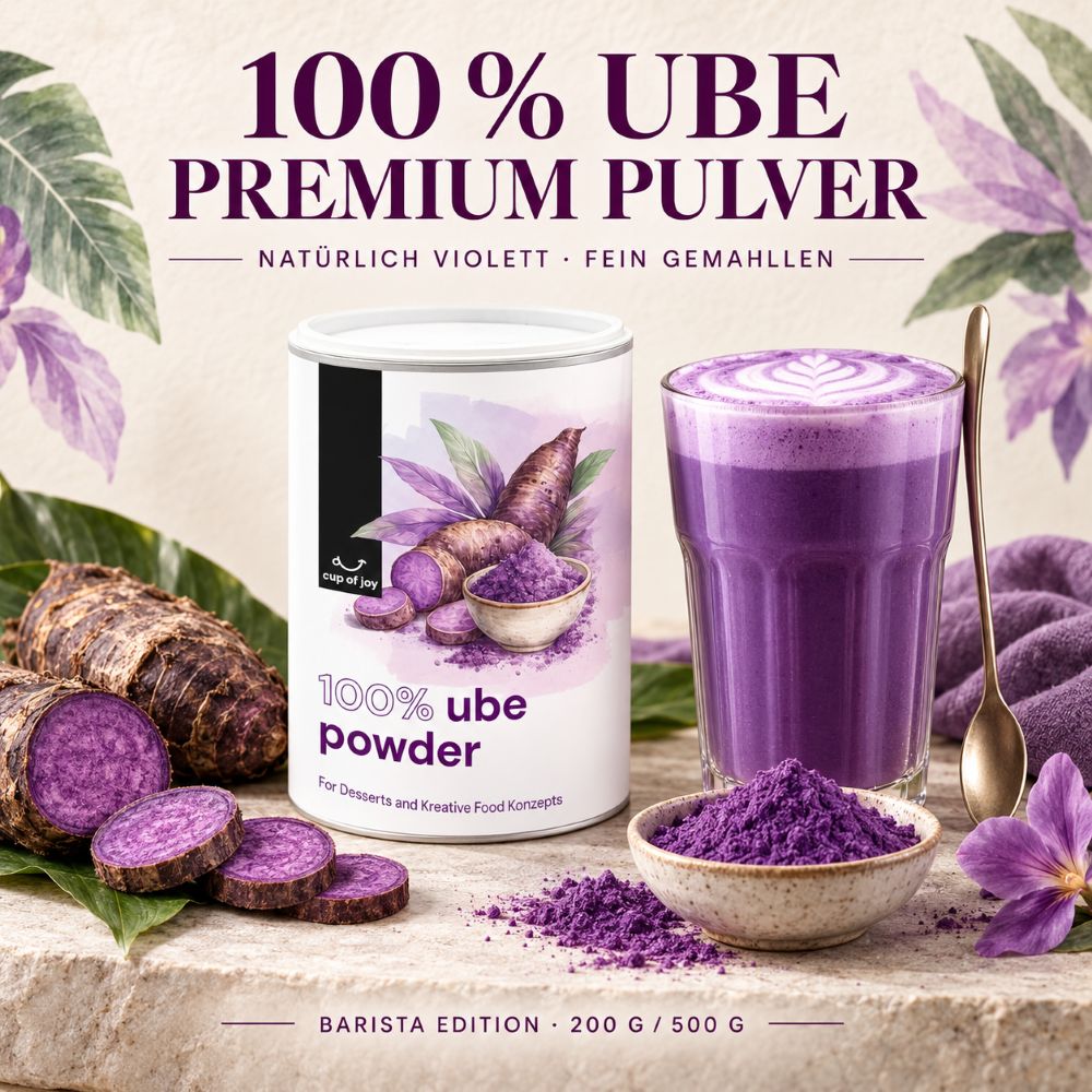 Cup of Joy Ube Premium Pulver - Barista Edition