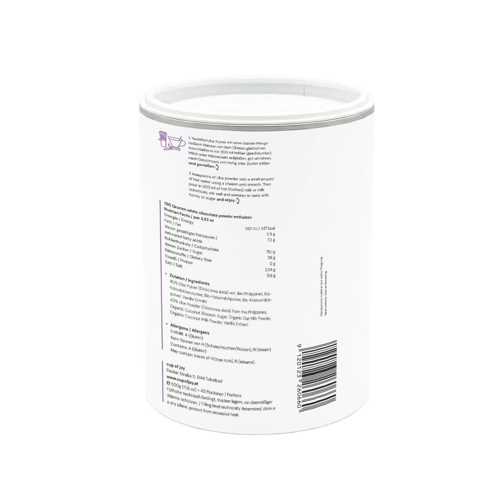 Cup of Joy Ube Latte Mix Premium 500g – Bild 2