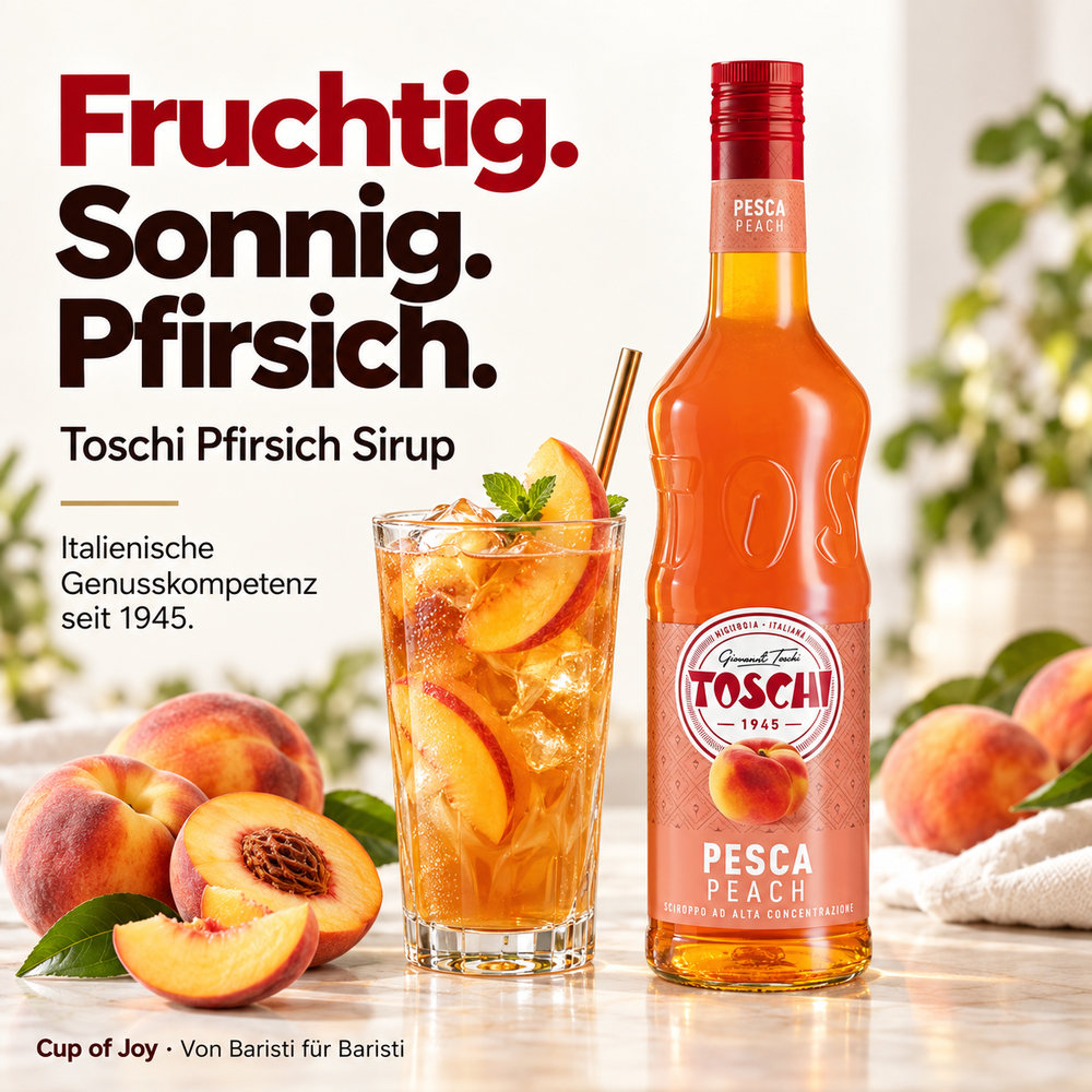 Toschi  P40 Peach Syrup 1000ml